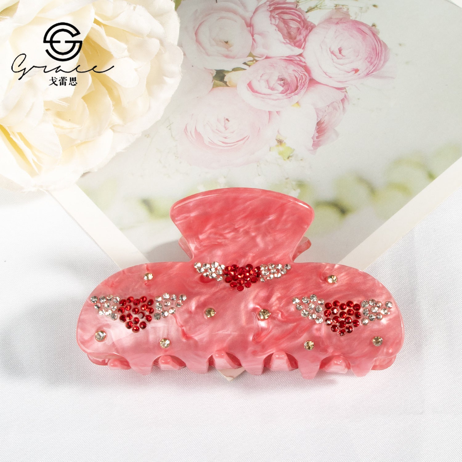 Wholesale Valentine's Day Love Grabber Hair Clips