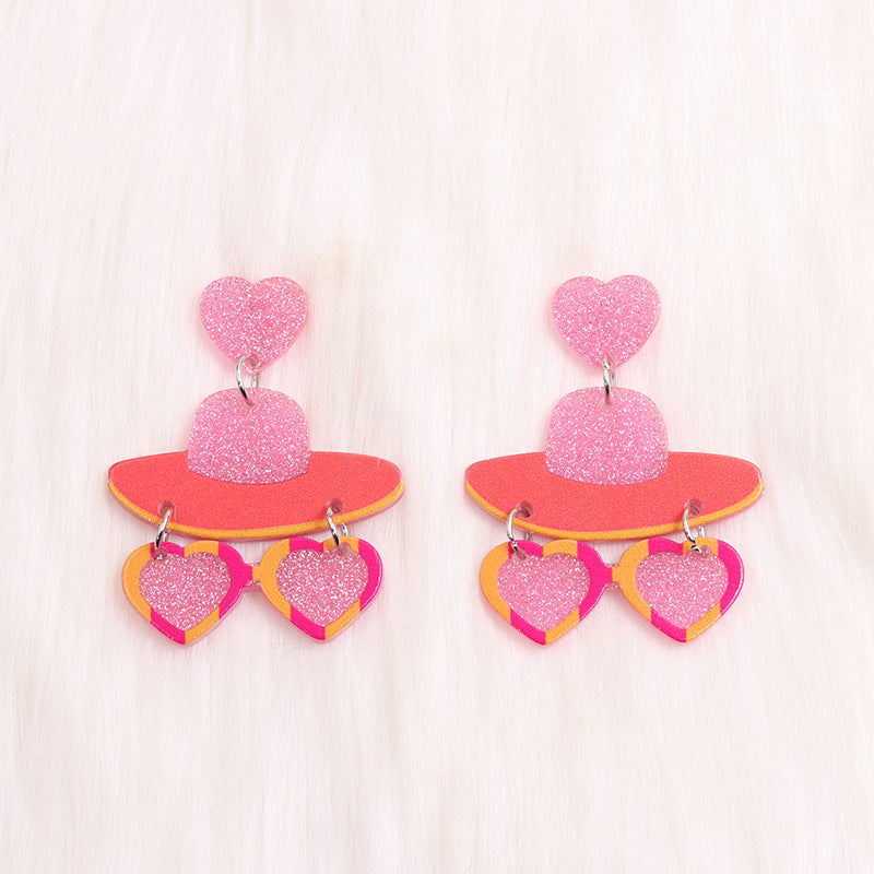 Wholesale Valentine's Day Sweaters, Hats, Acrylic Earrings