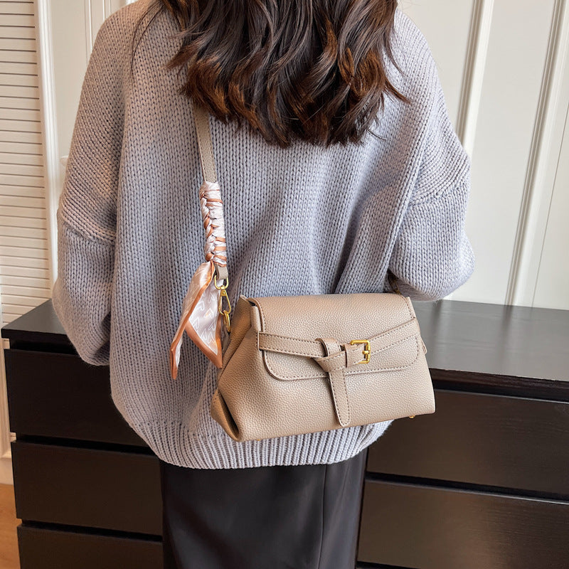 Wholesale Autumn PU Portable Messenger Shoulder Bag