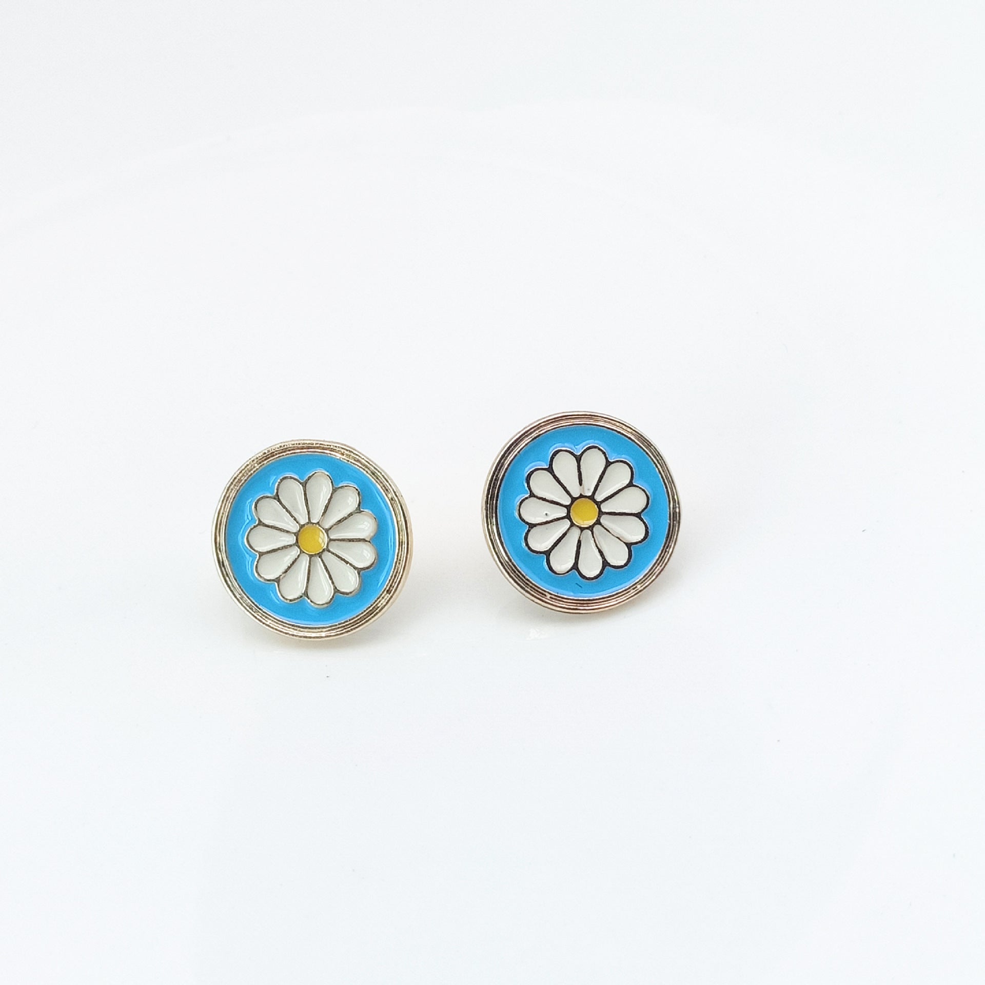 Wholesale Gentle French retro tulip flower earrings