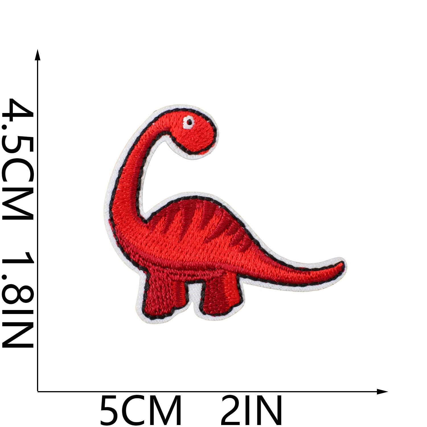 Wholesale Fashion Dinosaur Embroidered Iron On Patches For Kids Clothing Decorative Accent Gift