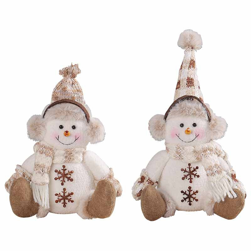 Wholesale Christmas Short-legged Snowman Figurine