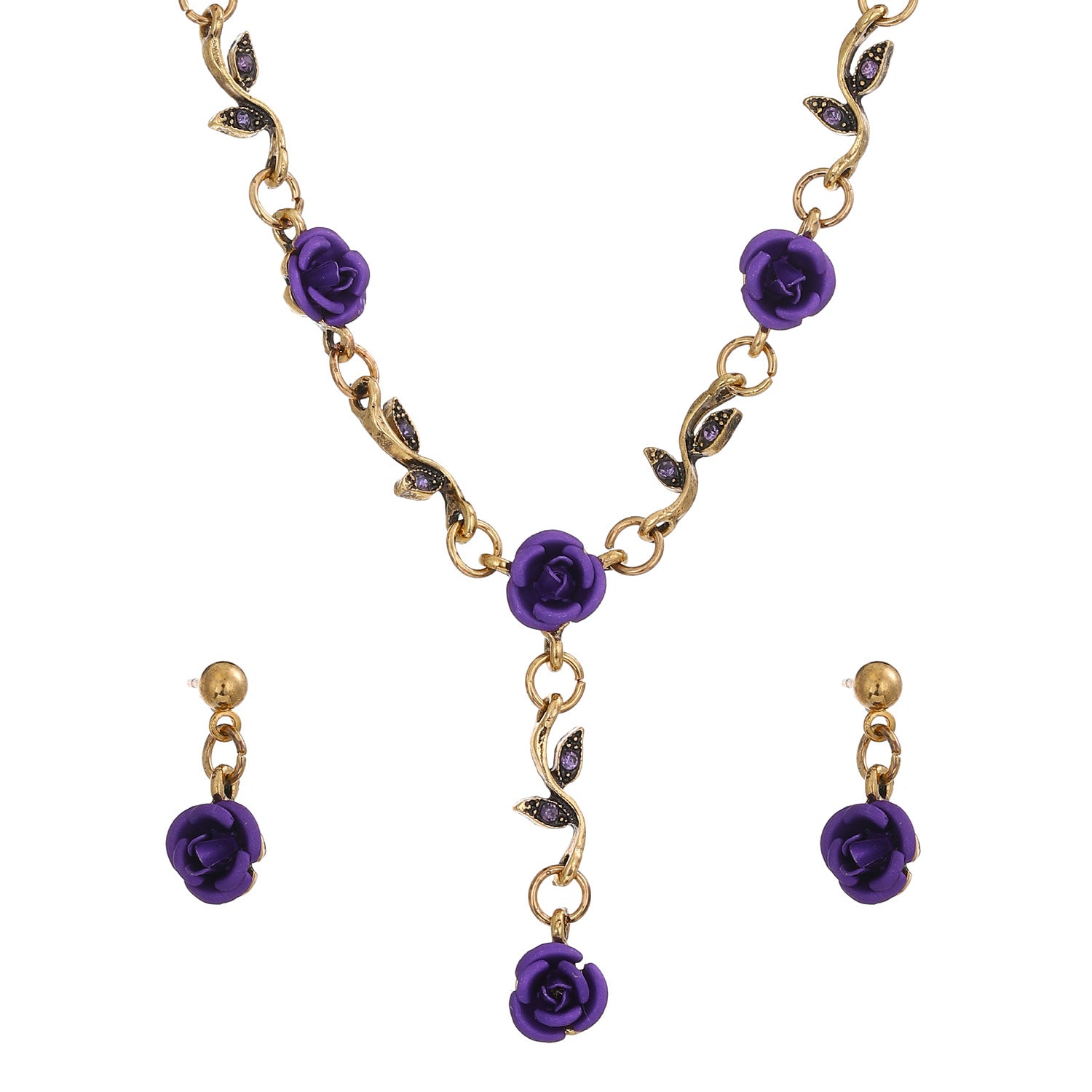 Wholesale Vintage French Rose Alloy Bracelets