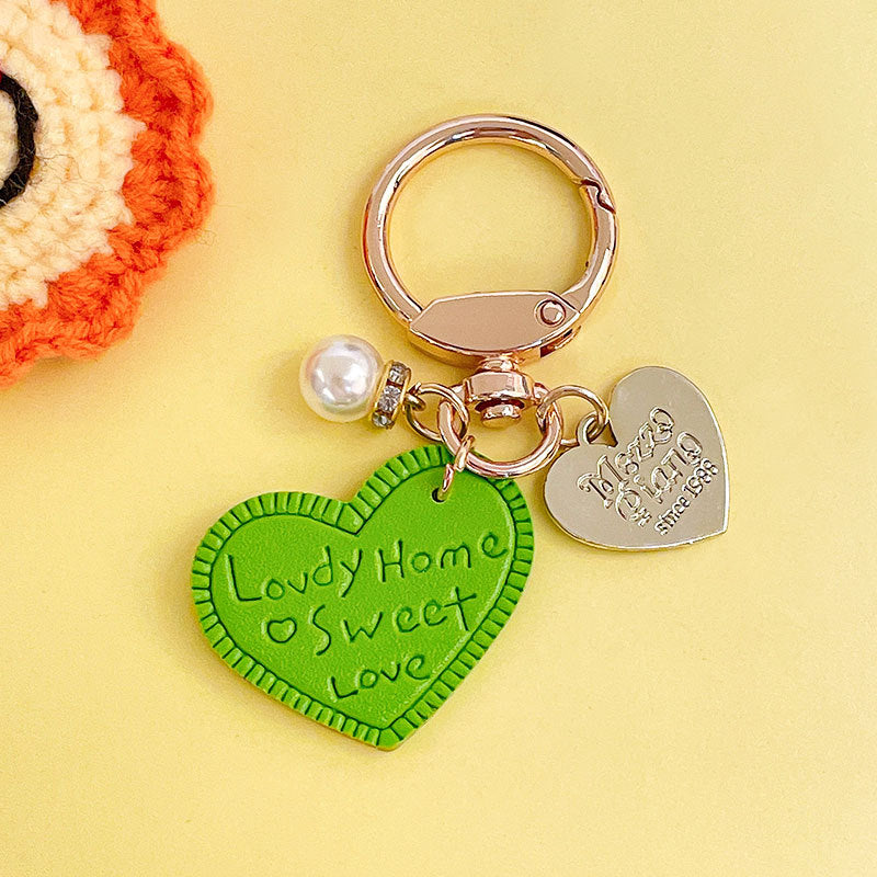 Wholesale Mother's Day Leather Love Keychains
