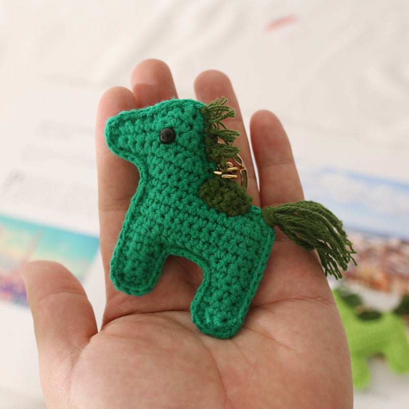 Wholesale Yarn Knitted Keychains