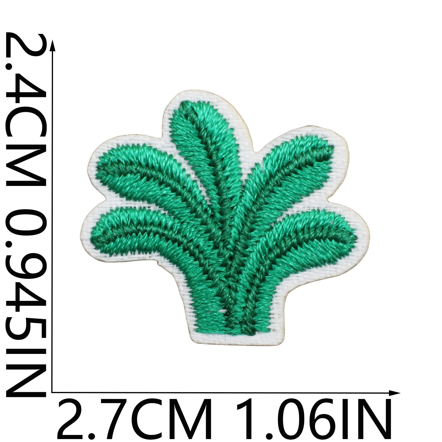 Wholesale Cute Flower, Grass and Bee Embroidery Patch FS