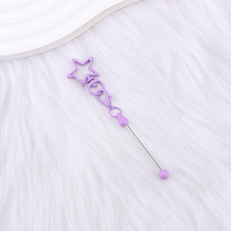 Wholesale Colorful DIY Star Custom Keychain