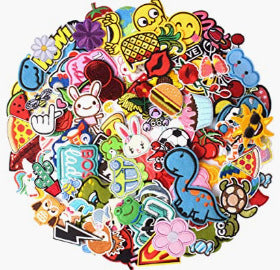 Wholesale Polyester Iron On Astronaut Embroidery Patches Space Rocket Planet Decorative Badges For Clothing Everyday Use