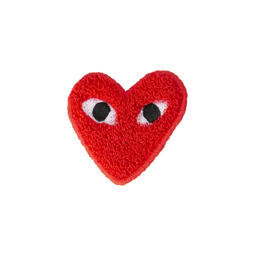 Wholesale Heart Eyes Embroidered Patch Hand Sewn DIY Towel T Shirt Decoration Craft Supply