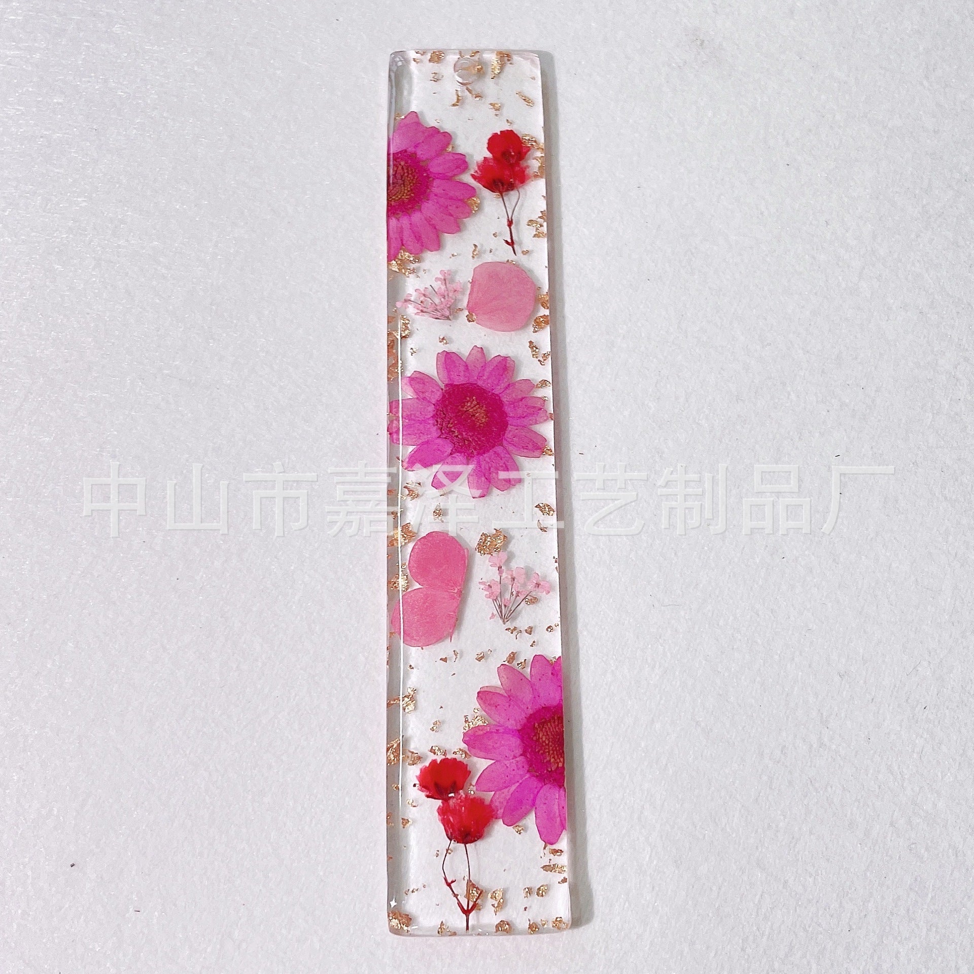 Wholesale Creative Real Flower Daisy Epoxy Transparent Tassel Dried Flower DIY Bookmark