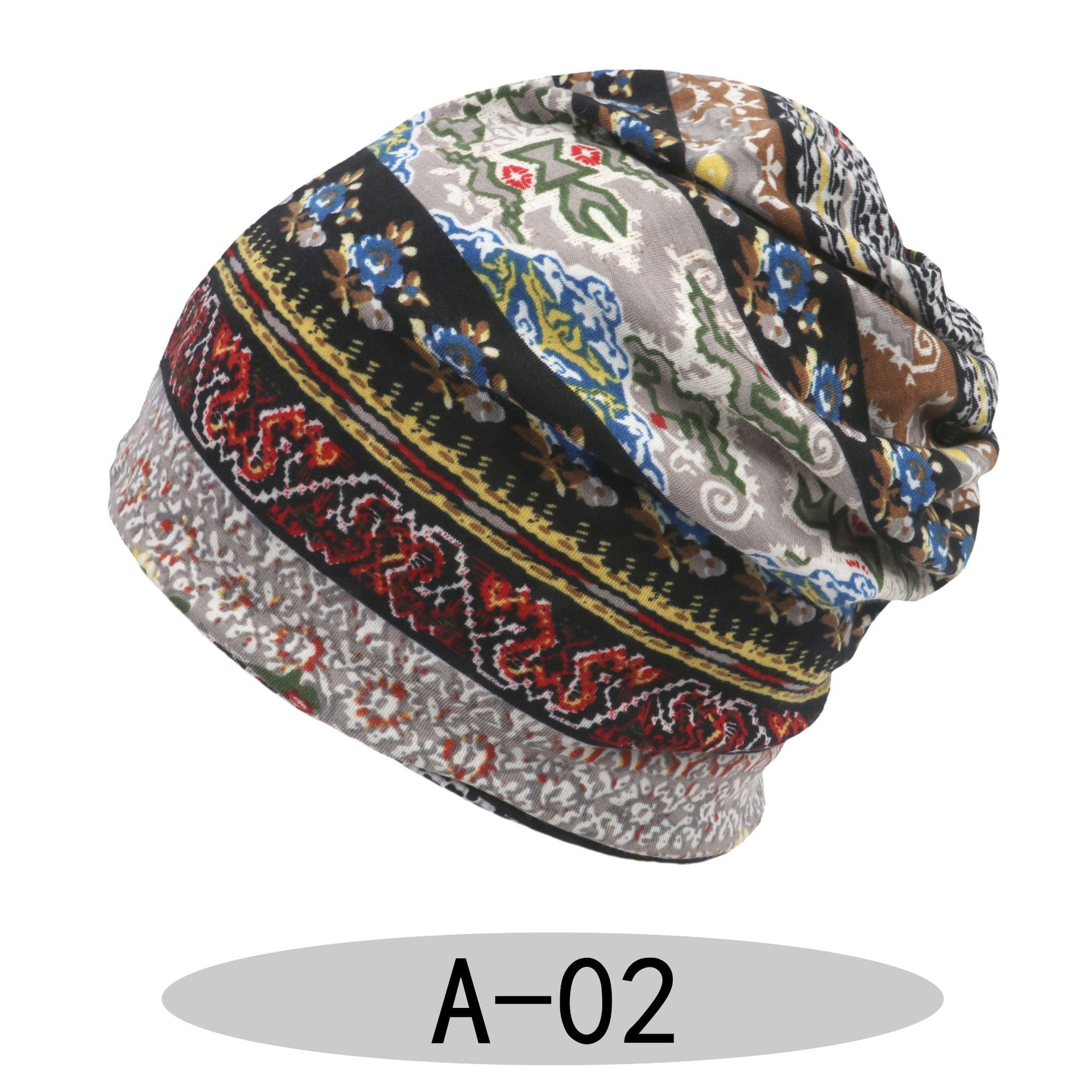 Wholesale Ethnic Style Series Cashew Flower Baotou Hat