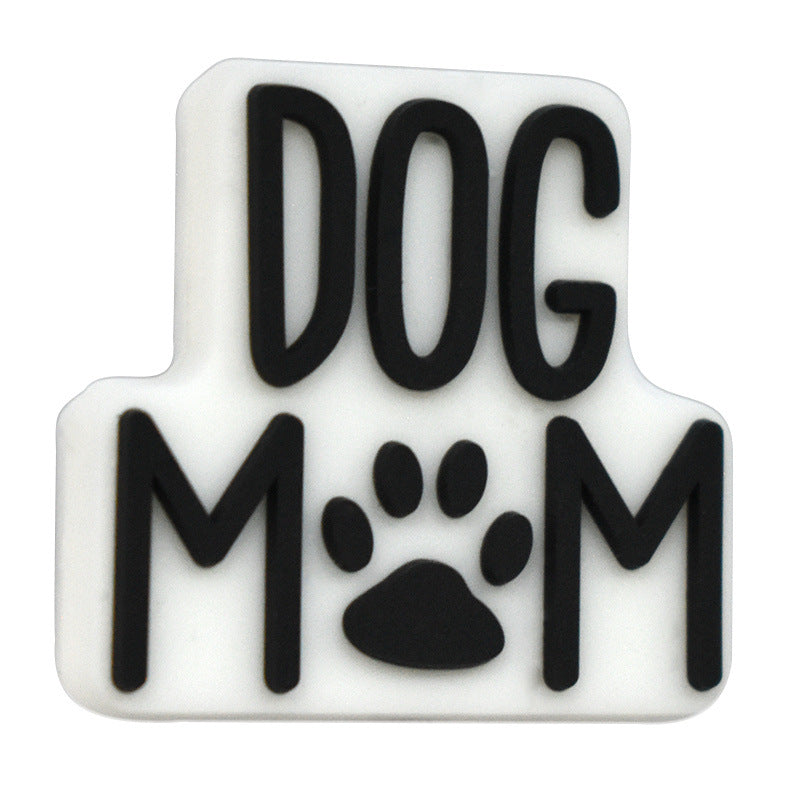 Wholesale Random 100pcs Dog Paw Series Creative Ballpoint Pen Bead Focal Beads