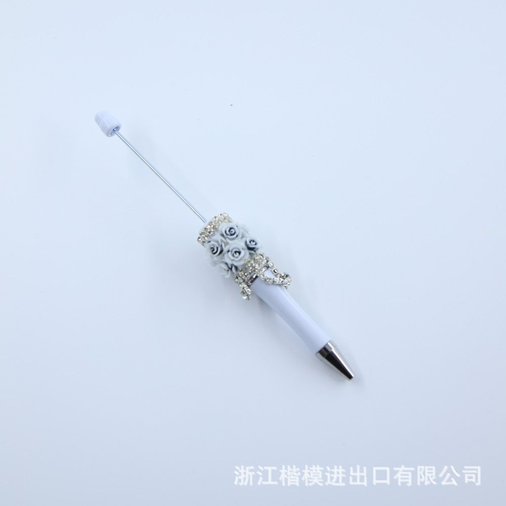 Wholesale 2pcs Creative Handmade Decals Cute DIY Beadable pen