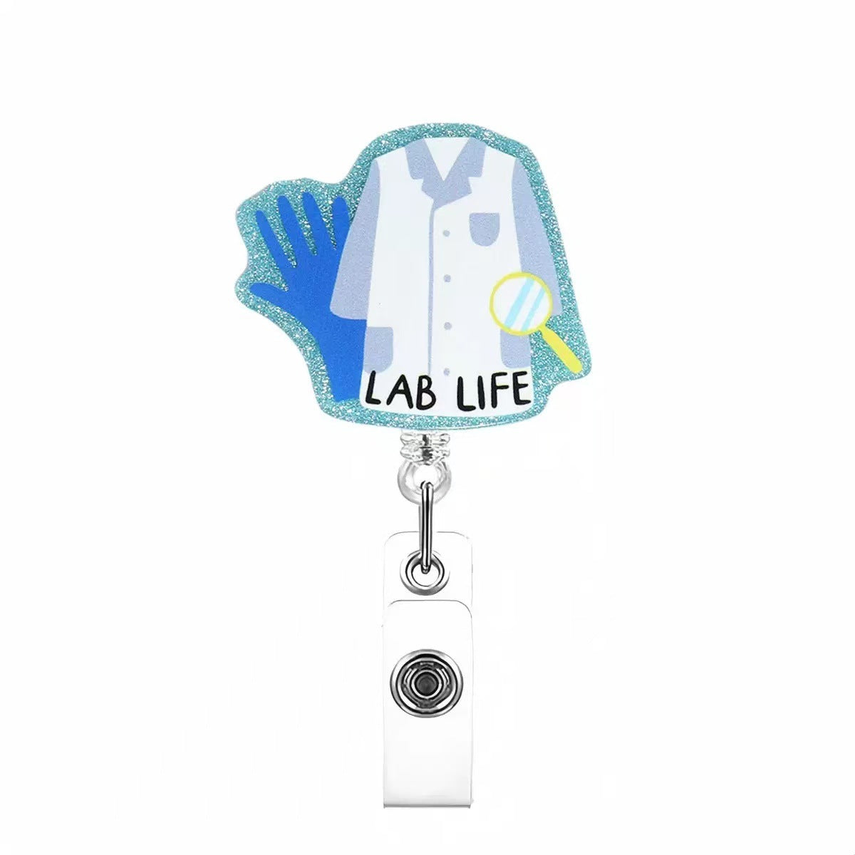 Wholesale  Doctor and nurse badge with retractable buckle  Badge Reels