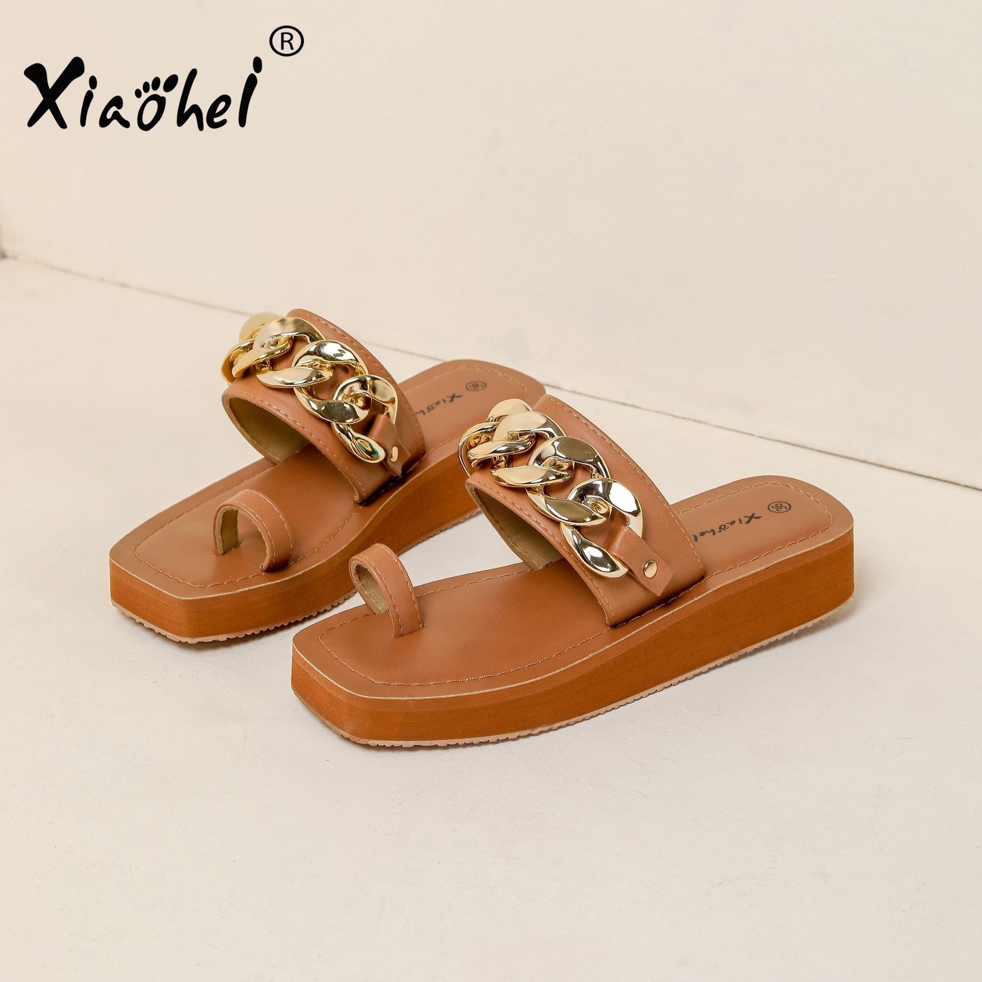 Wholesale Beach Wear Thick Sole Light Breathable Sandals