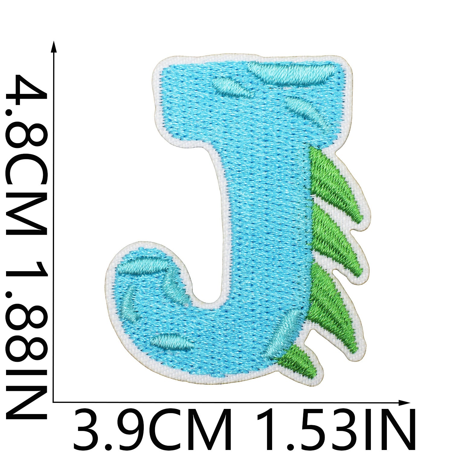 Wholesale Dinosaur Alphabet Embroidery Patches Fun Cartoon Letters For Clothing DIY Craft Supply
