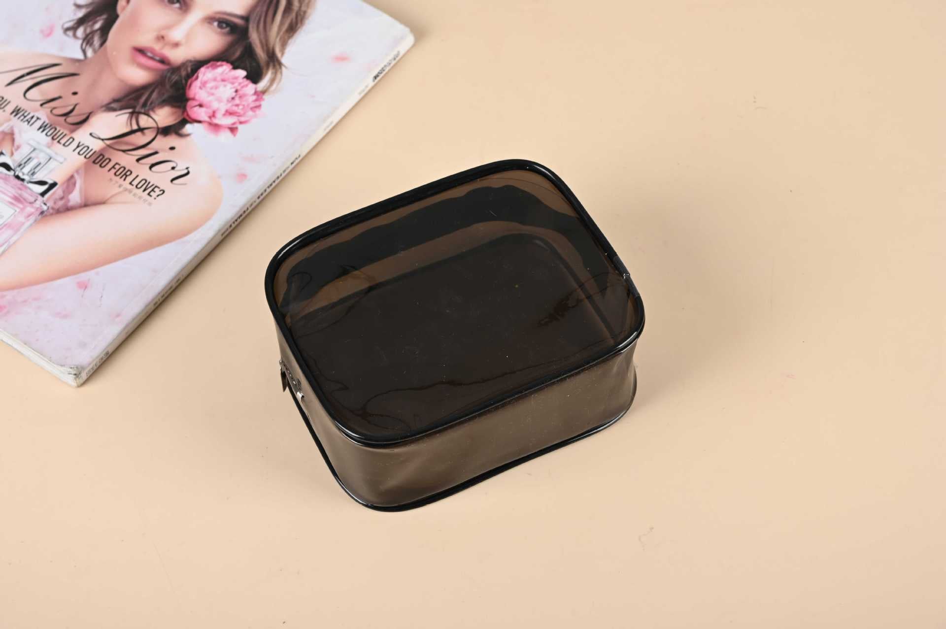 Wholesale Colorful Three-dimensional PVC Cosmetic Bag Portable Wash Storage Zipper Bag