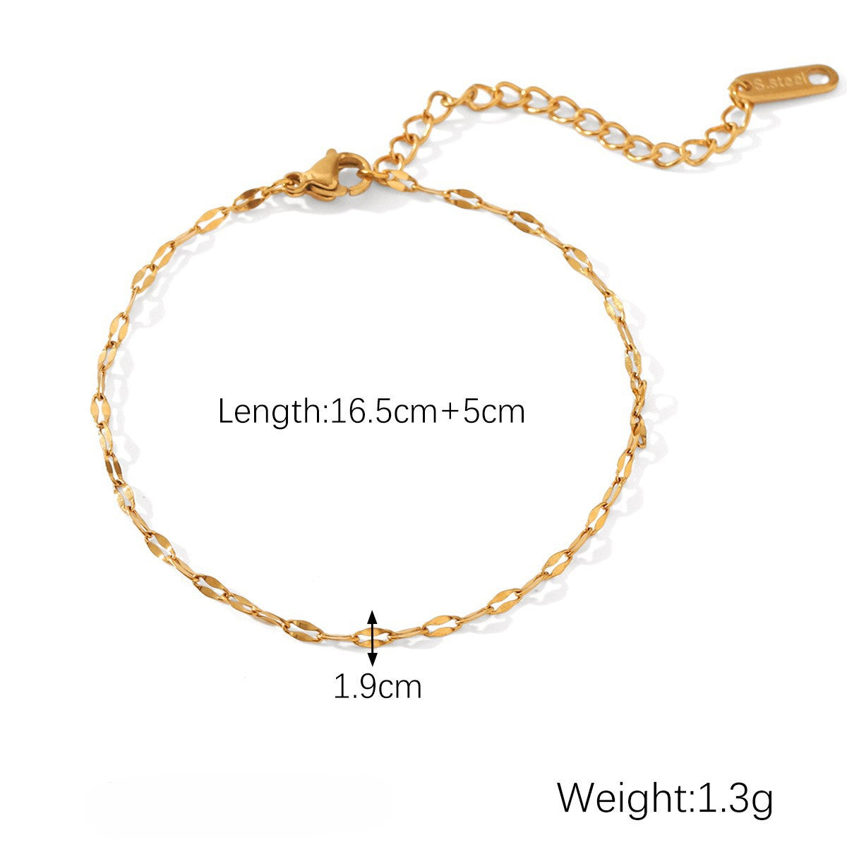 Wholesale Stainless steel geometric element men' s bracelet