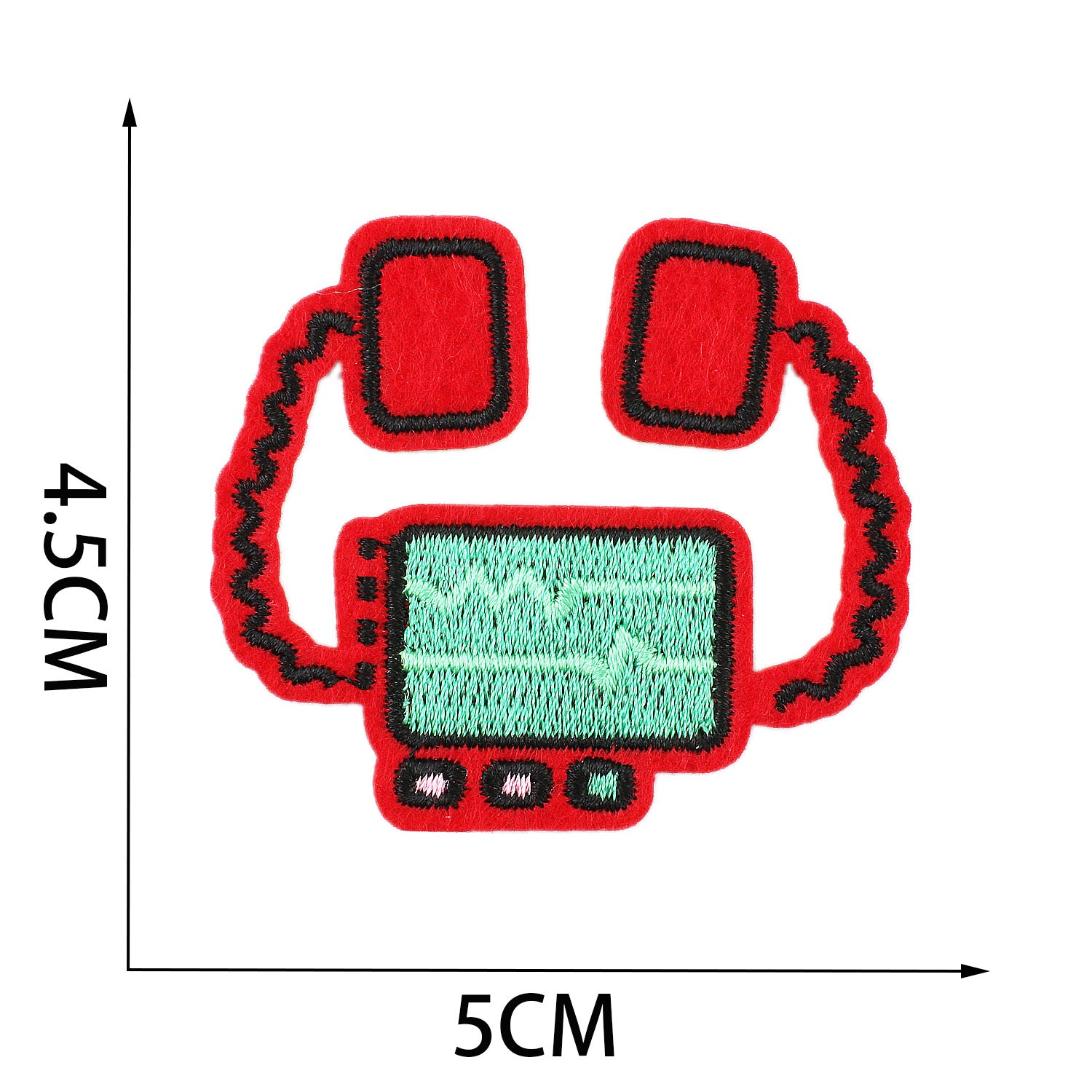 Wholesale Trendy Embroidered Nurse Patch Love Design Iron On Clothing Decorative Patch For Resale