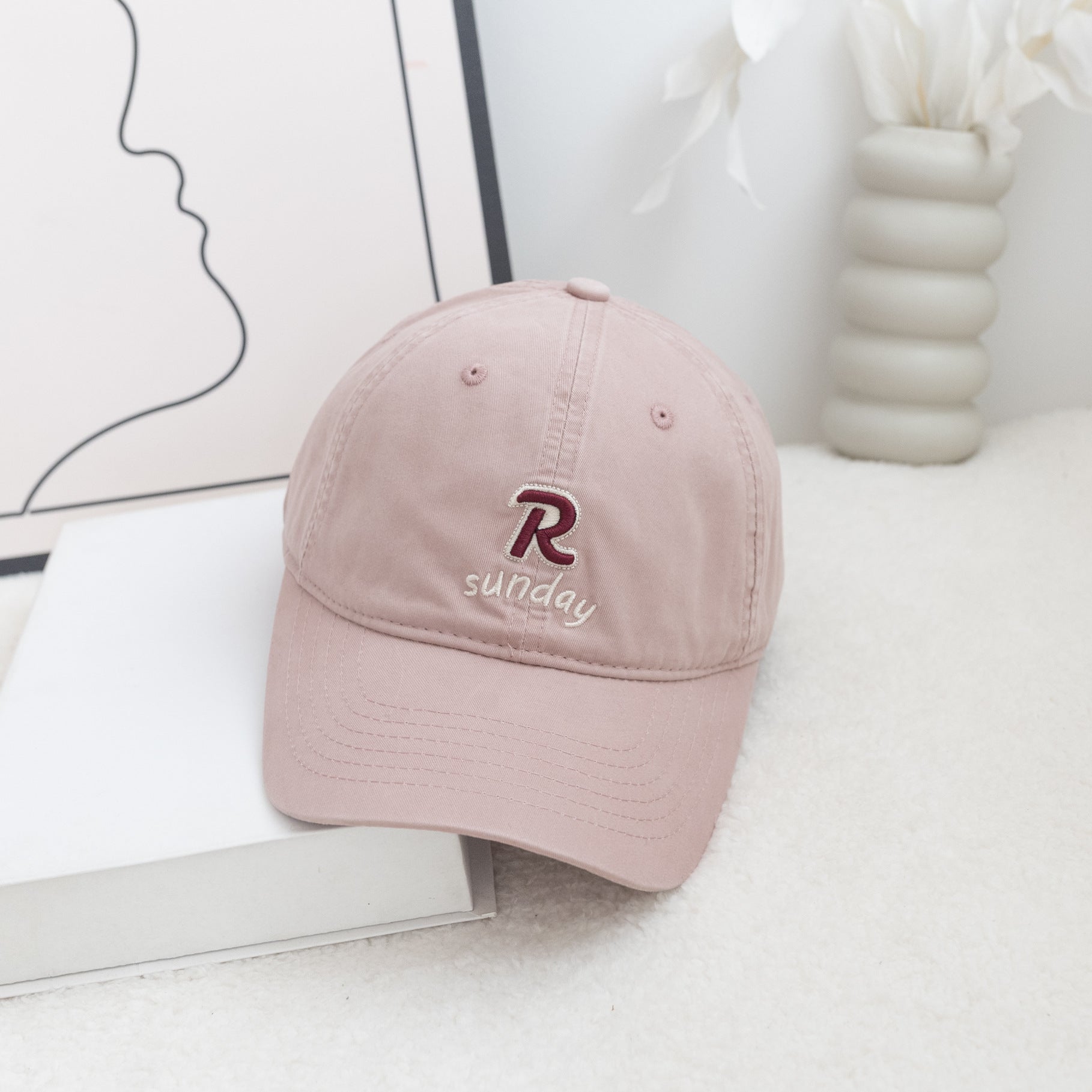 Wholesale New Spring and Summer Unisex Soft Top Embroidered Cotton Baseball Cap