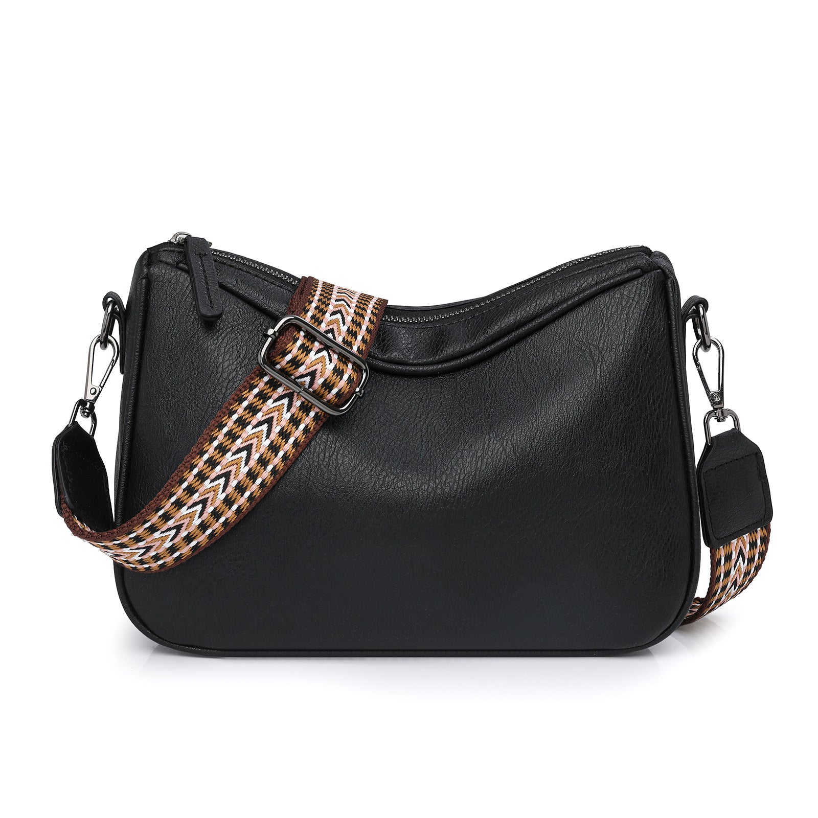Wholesale Solid color design fashionable shoulder crossbody bag