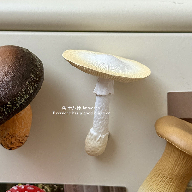 Wholesale mushroom shiitake mushroom refrigerator magnet