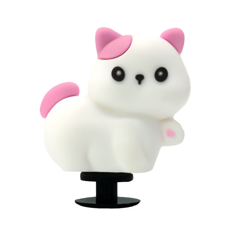 Wholesale 5pcs  Cute Animal Garden Kitten 3D Crocs Decorative Accessories