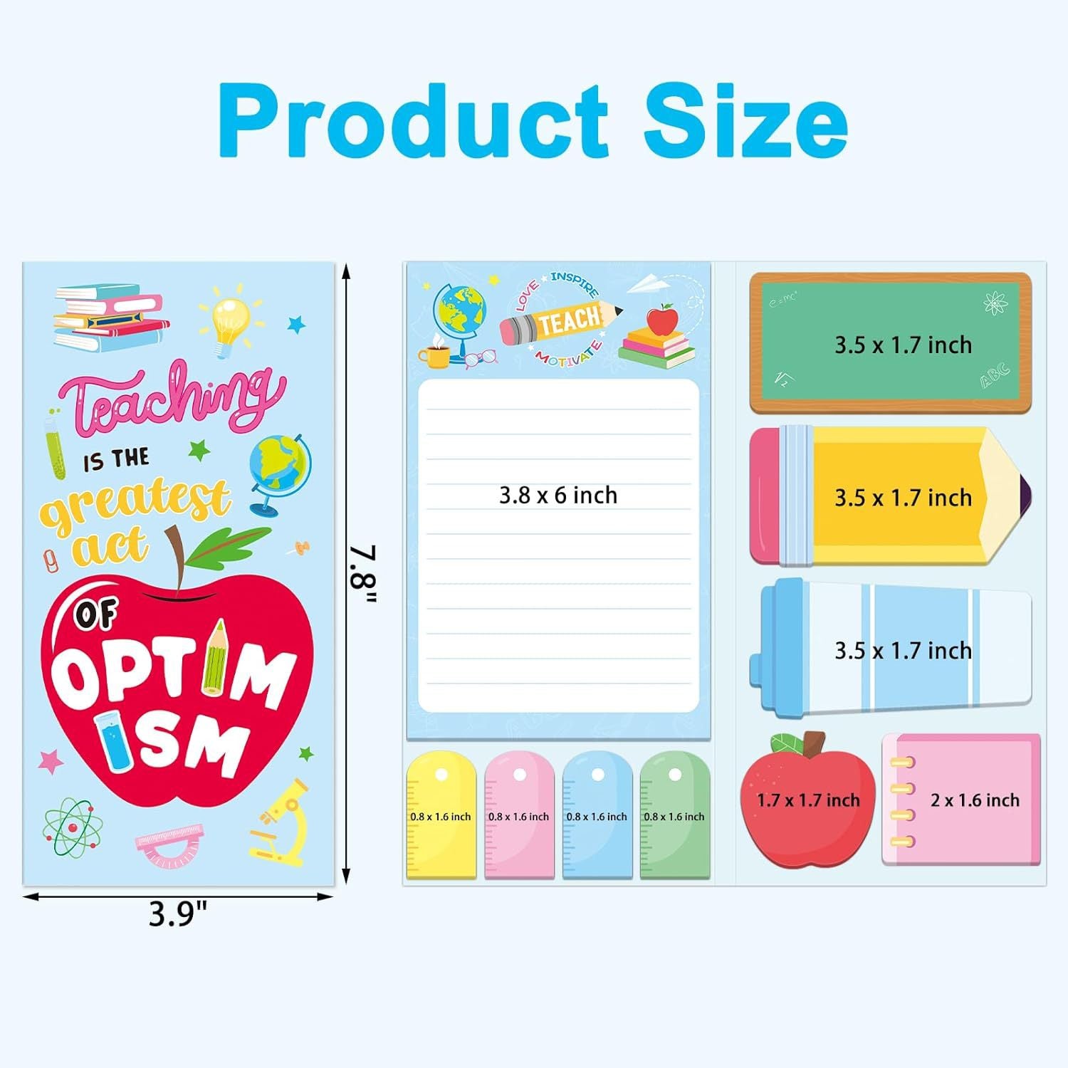 Wholesale Teacher' s Day Theme Cartoon Sticky Notes Combination School Theme