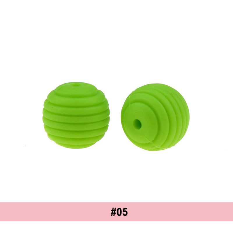 Wholesale 100pcs Colorful Threaded Beads