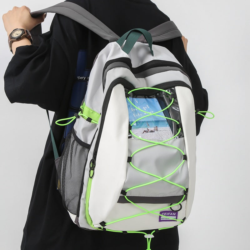 Wholesale Nylon Cross Rope High Capacity Backpacks