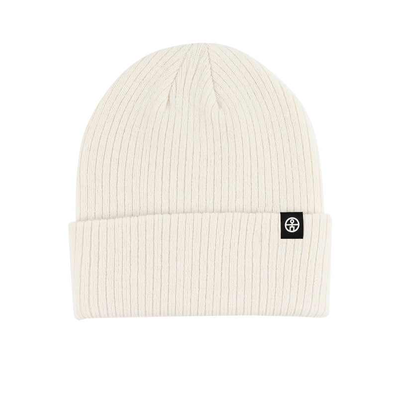 Wholesale Winter hat women' s thick warm knitted hat men' s cycling skiing windproof plus velvet warm hat men