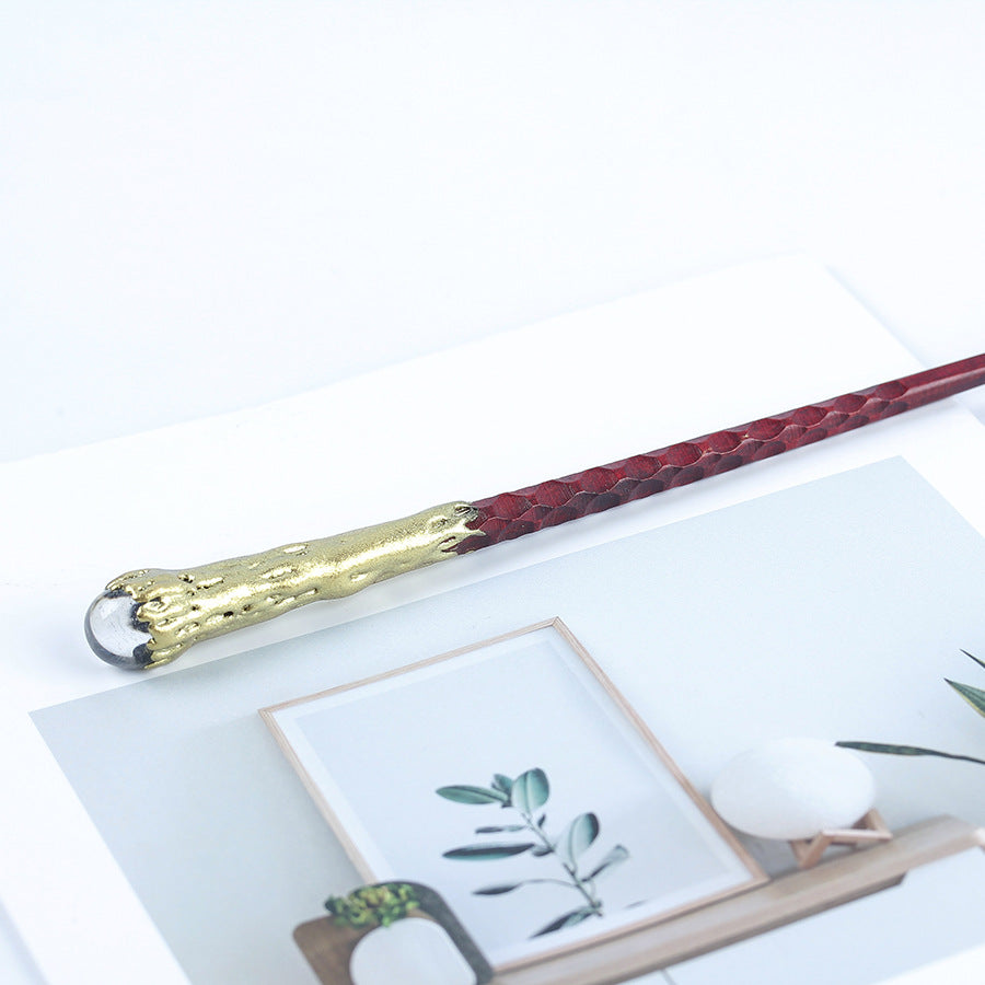 Wholesale Crystal Wood Magic Wand, Scepter, Fairy Elemental Ritual Prop