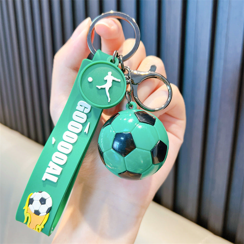 Wholesale Trendy Cool Simulation Football Car School Bag Keychain