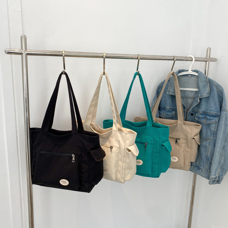 Wholesale Shoulder bag Large capacity canvas bag Handbag Casual messenger bag