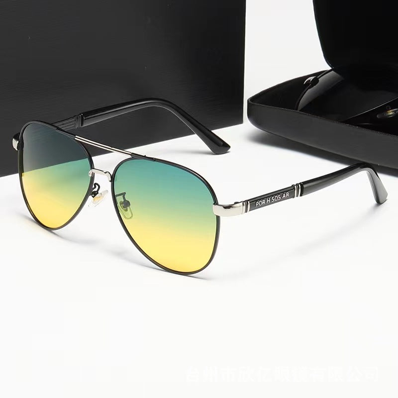 Wholesale Men's day and night polarized photochromic sunglasses