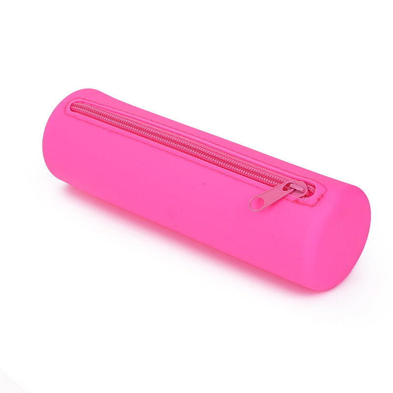 Wholesale School Bag  Silicone Pencil Case Fountain Pen Stationery Bag