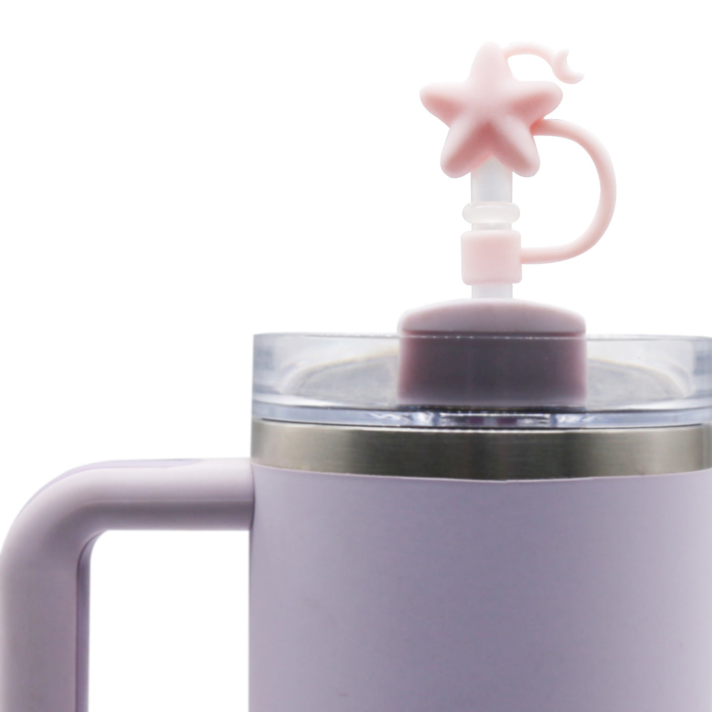 Wholesale 3pcs PVC 3D cartoon 8-10mm environmentally friendly straw cap