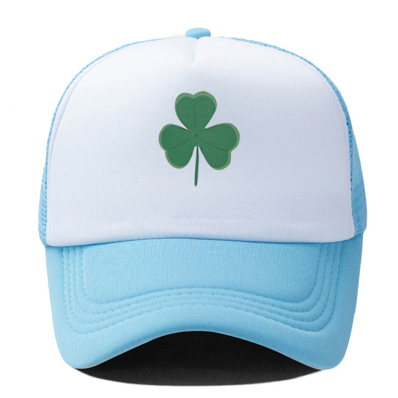 Wholesale Couples Irish Festival Clover Baseball Mesh Cap