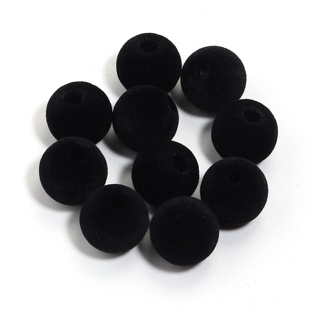 Wholesale 10pcs Acrylic  Series Peach Heart Large Hole Beads