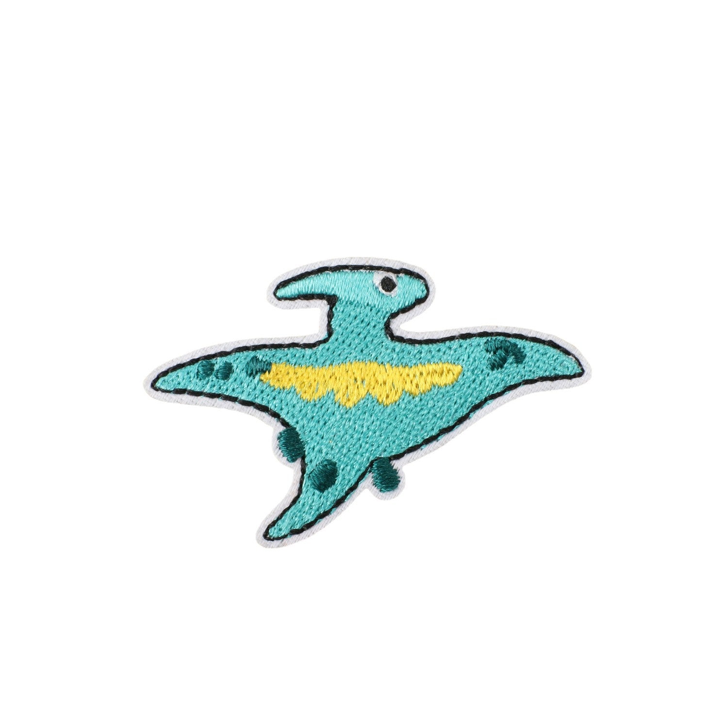 Wholesale Fashion Dinosaur Embroidered Iron On Patches For Kids Clothing Decorative Accent Gift