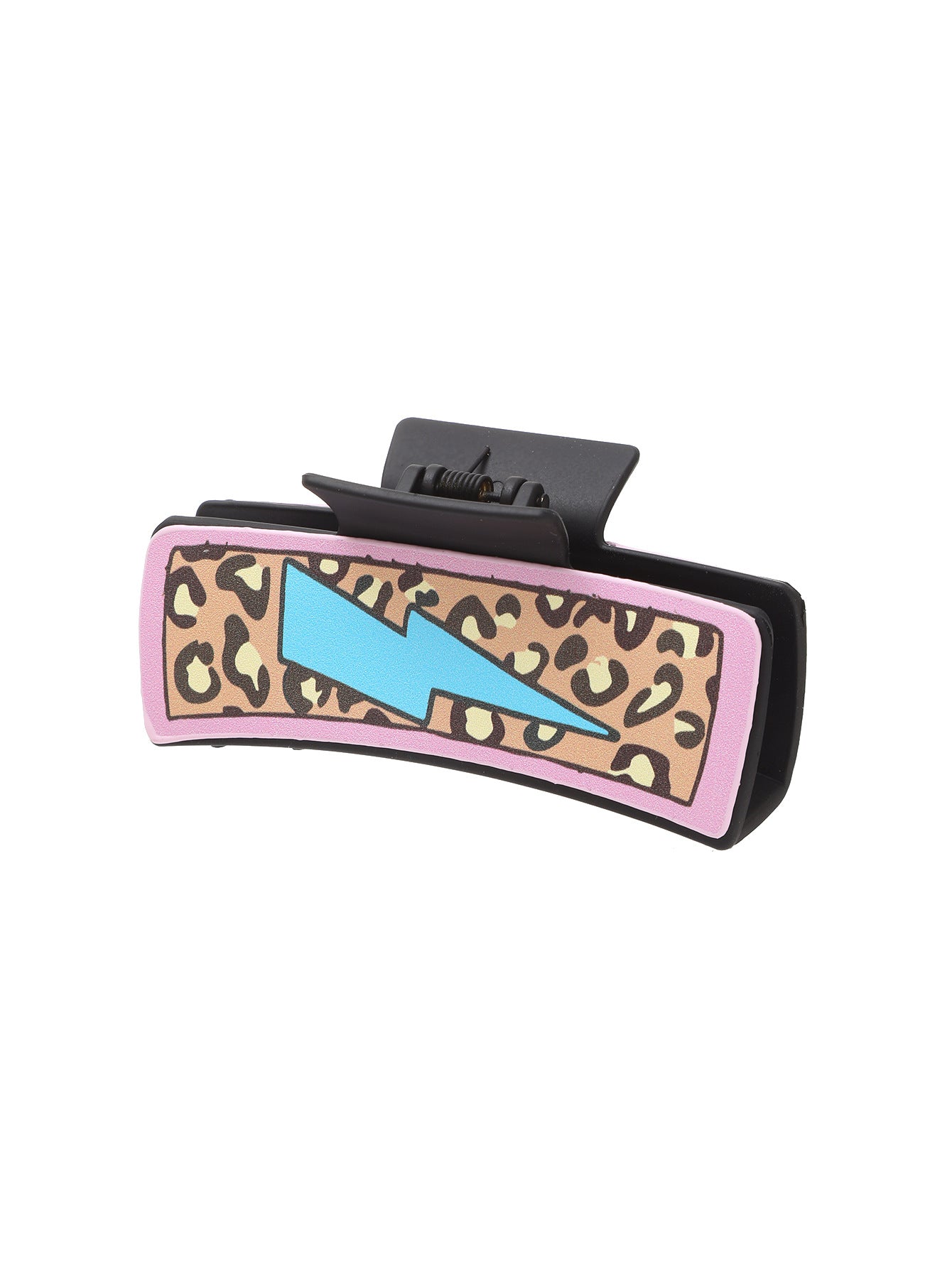 Wholesale Western Style MAMA Cactus HOWDY Leather Hair Clip Shark Clip Combination