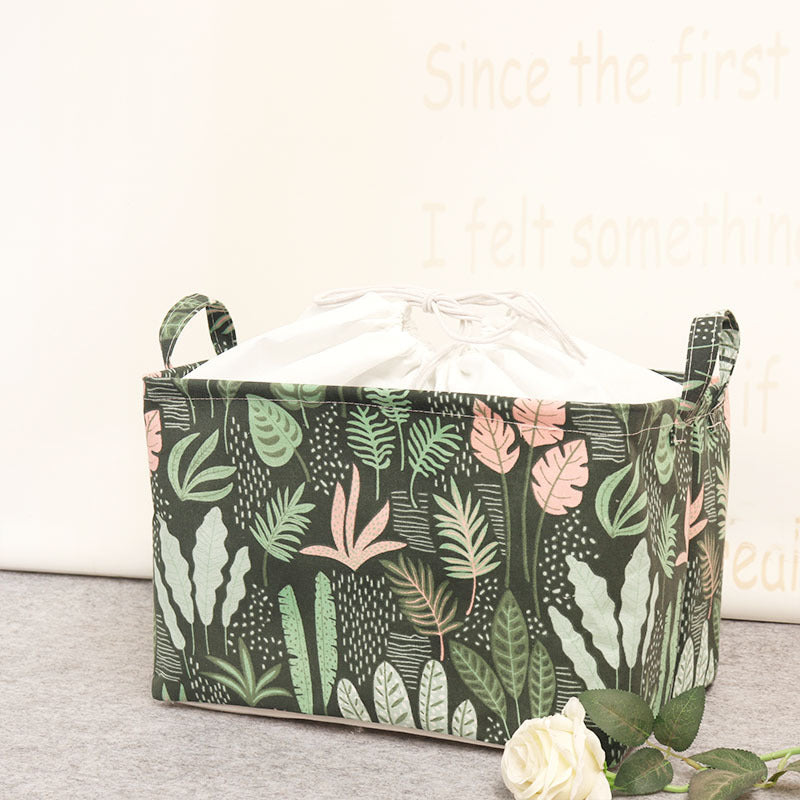 Wholesale Bundled Canvas Toy Storage Baskets