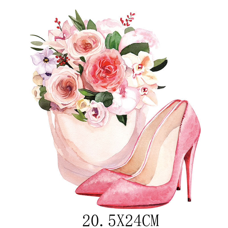 Wholesale Flower and butterfly  UV DTF Ready to Press Transfers Wraps