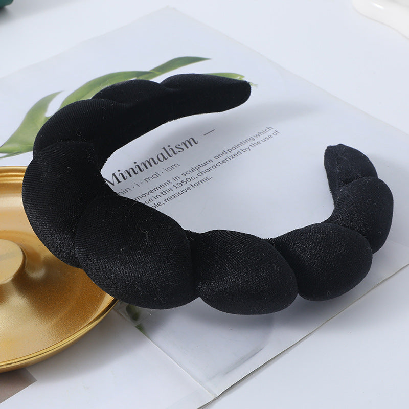 Wholesale Bath and Face Wash Sponge Headband