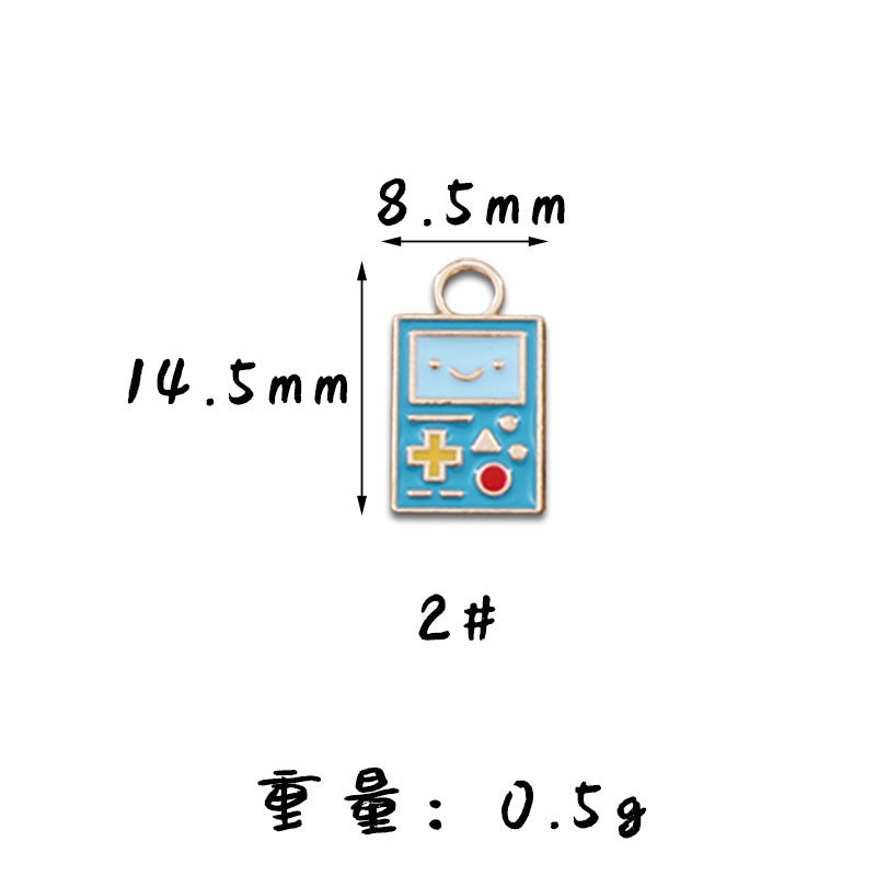 Wholesale 10pcs Nostalgic Envelope Violin Diy Alloy Oil Drop Pendant