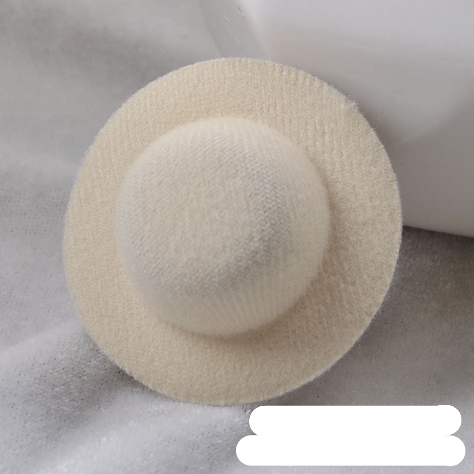 Wholesale 10pcs BJD Doll Brushed Small Top Hat Bare Hat Doll Jewelry Hat Embryo Small Jewelry Raw Material Toy Bare Hat 8cm