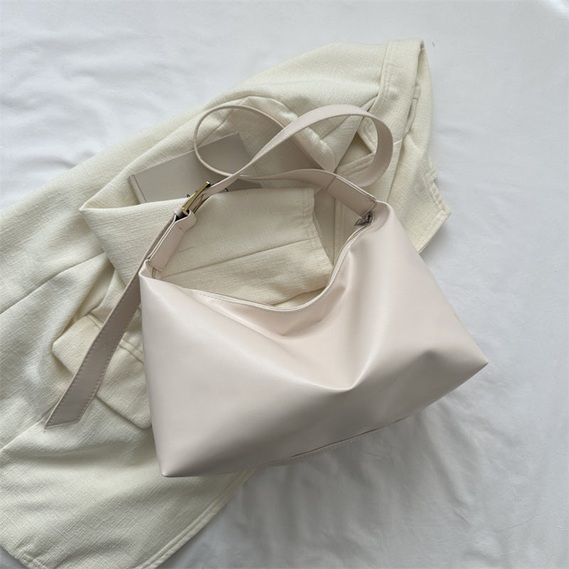 Wholesale Solid Color Large Capacity Shoulder Bag
