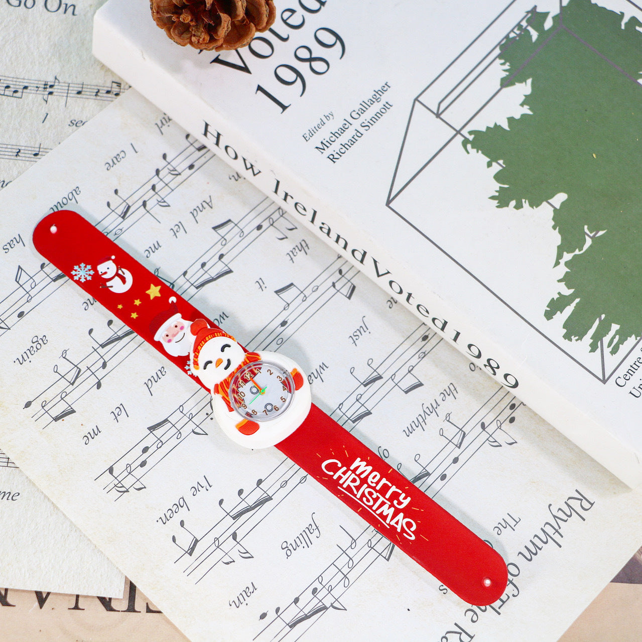 Wholesale Children's Toys Snap Ring Quartz PVC Watch