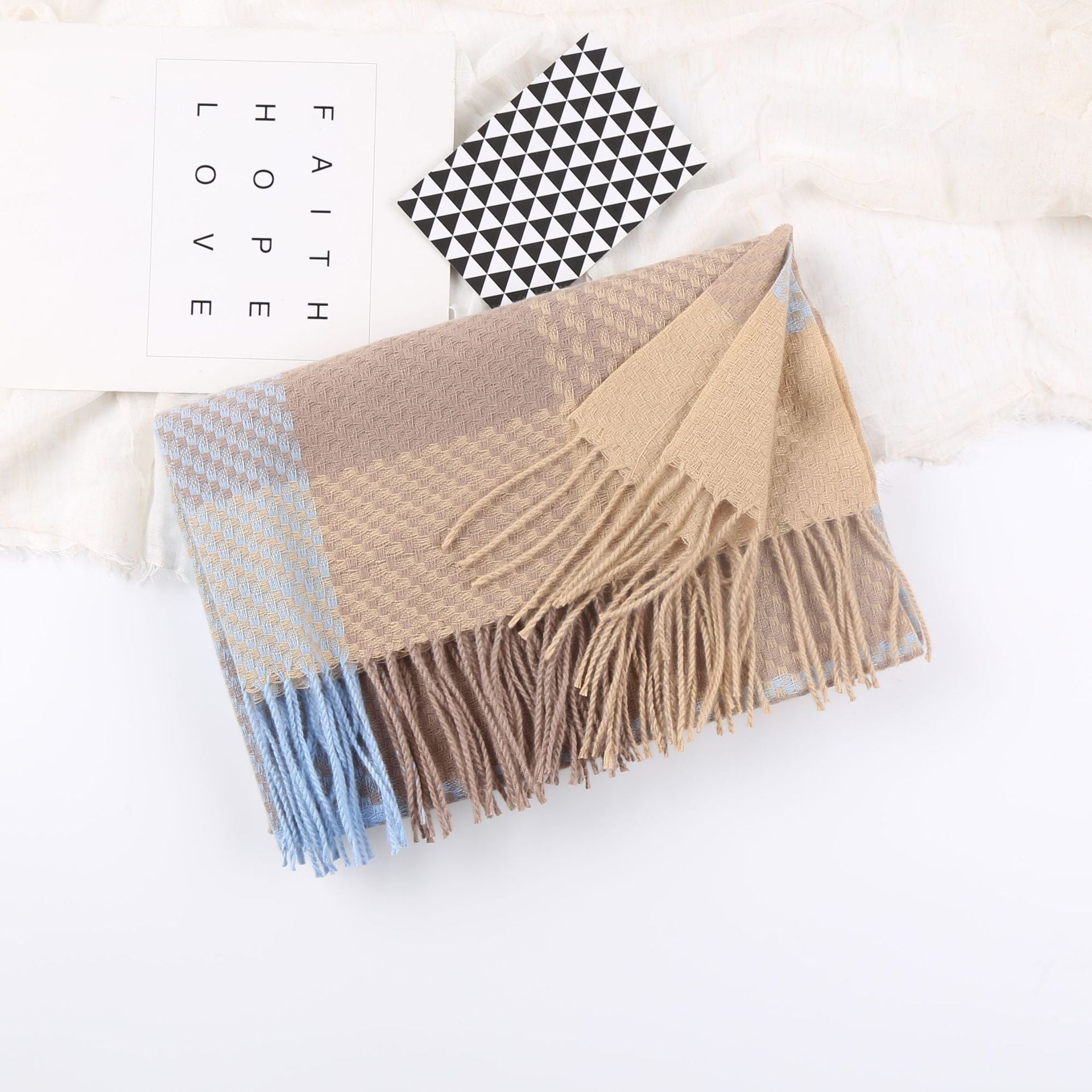 Wholesale Christmas Style Imitation Cashmere Scarves