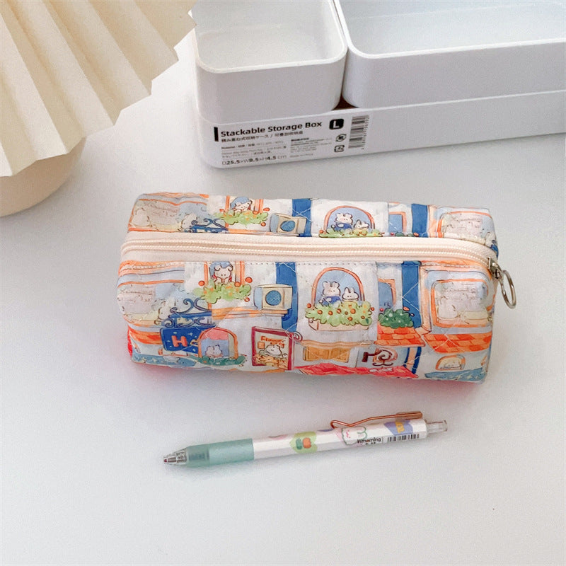 Wholesale Cotton Floral Pencil Case